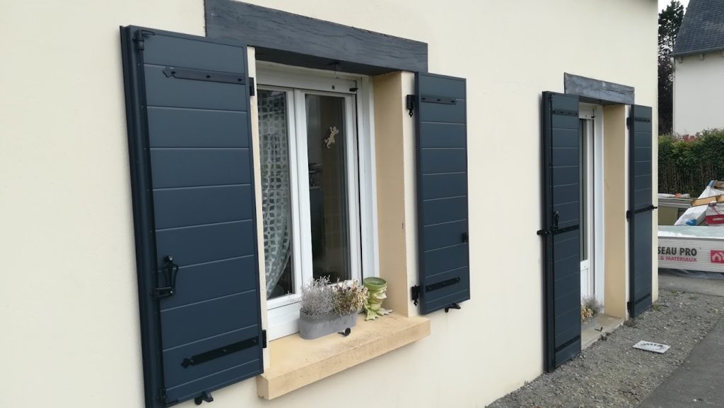 Volets battants aluminium